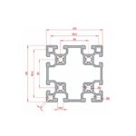 100x100 Light Sigma Profil Teknik