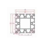 135x135 Ağır Sigma Profil Teknik