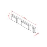 23x127 Profil Kapağı Teknik