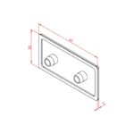 30x60 Profil Kapağı Gri Teknik