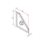 40x40 Profil Kapağı Dereceli Teknik