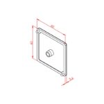 60x60 Profil Kapağı Teknik