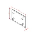 60x90 Profil Kapağı Teknik