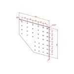 90x180 İki Yönlü Bağlantı Sacı Teknik