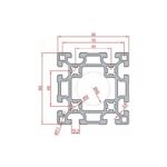 90x90 Ağır Sigma Profil Teknik