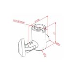 Çektirme Tip Bağlantı Parçası - Açılı K10 Teknik