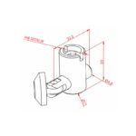 Çektirme Tip Bağlantı Parçası - Açılı K8 Teknik
